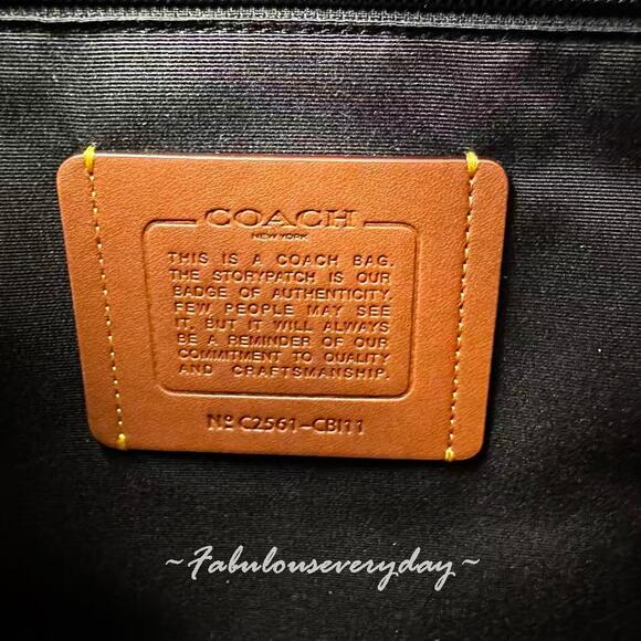 Coach Men's Sprint Backpack In Leather/Dark Teal CBI11 NWT - Picture 6 of 10